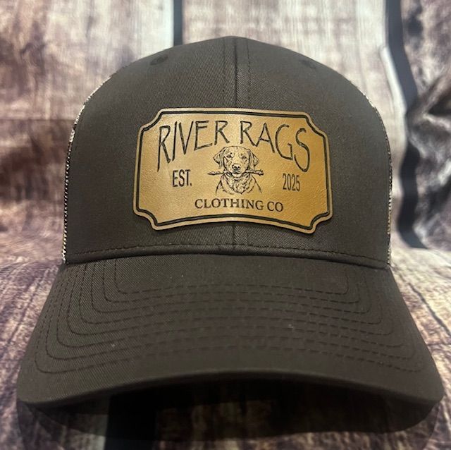 River Rags Trucker 112P brown/ Multicam Arid retriever patch