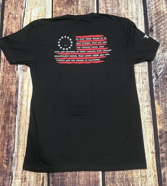 1776 Tee heather Black 1776 Tee heather Black