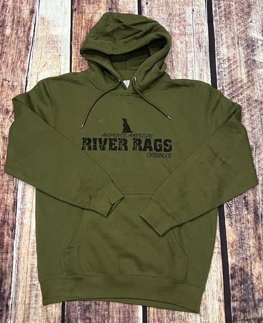 River Rags Authentic American hoodie Army Green River Rags Authentic American hoodie Army Green