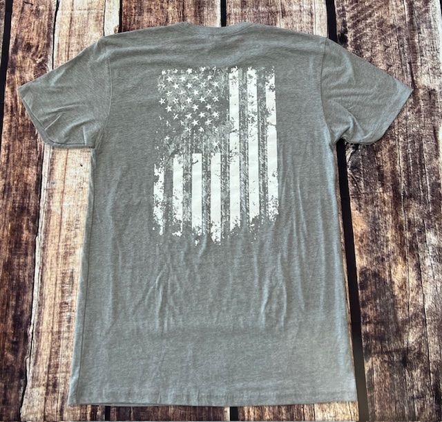 distressed constitution Tee Heather Gray distressed constitution Tee Heather Gray