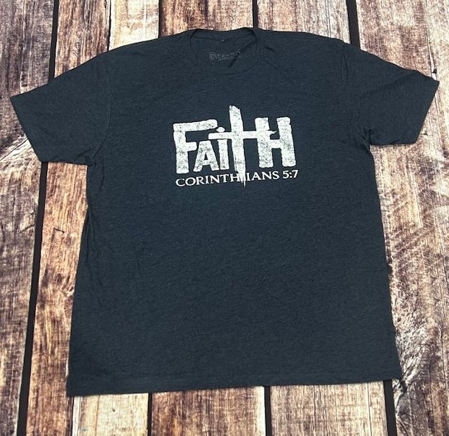 BIG FAITH Tee Vintage Navy