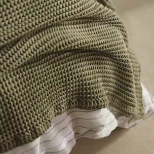 Beauty Rest Cotton Waffle Blanket