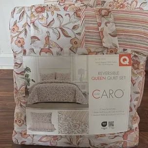 CARO 3PC QUILT QN