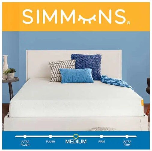 SIMMONS FULL 8IN MEM FOAM