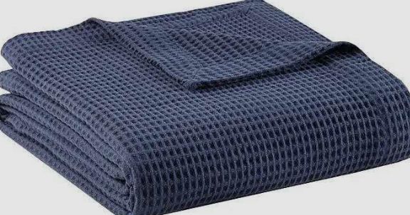 Waffle Weave King Blanket