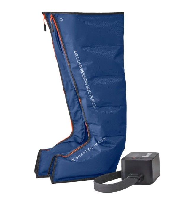 Sharper Image Air Compression Boots Flex Leg Recovery System