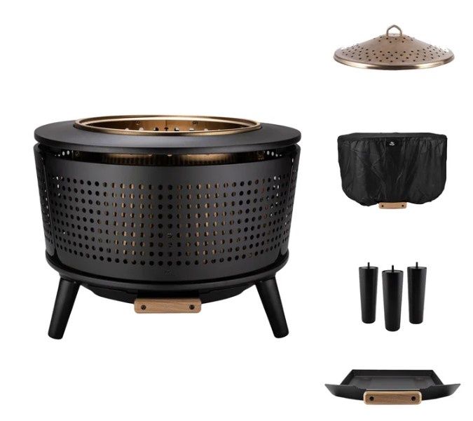 TIKI Brand 25 Inch Celebration Smokeless Fire Pit
