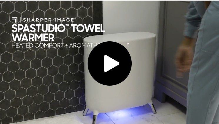 Sharper Image SpaStudio Towel Warmer