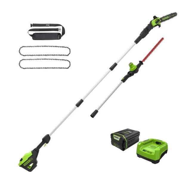 GREENWORKS POLESAW HEDGE