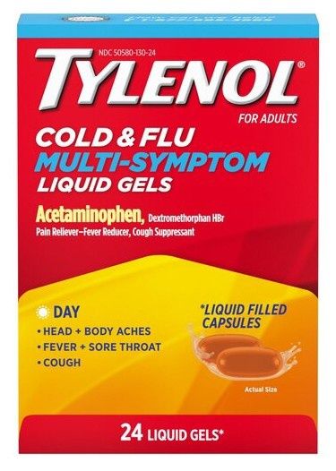 Tylenol Cold &amp; Flu Multi-Symptom Liquid Gels
