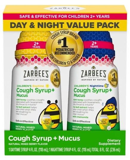 Zarbee's Day &amp; Night Value Pack Cough Syrup