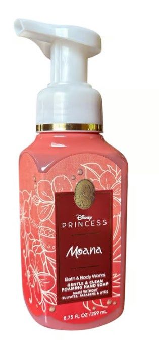 Disney Princess Moana Bath and Body Works Gentle and Clean Foaming Hand Soap