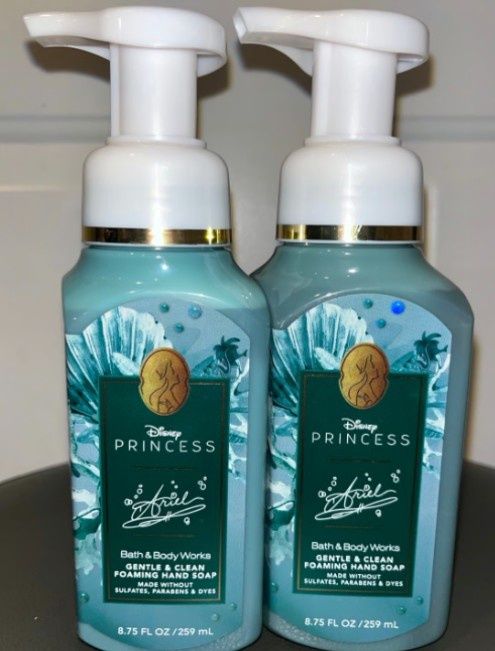 Disney Princess Ariel Bath and Body Works Gentle and Clean Foaming Hand Soap