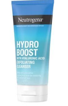 Neutrogena Hydro Boost Gently Exfoliates while Boosting Hydration for Instantly soft refreshed skin