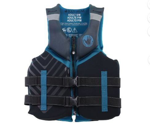 Body Glove 2XL/3XL 44"-56"  Mens Dual Size Evoprene Pfd USCG / TC APPROVED