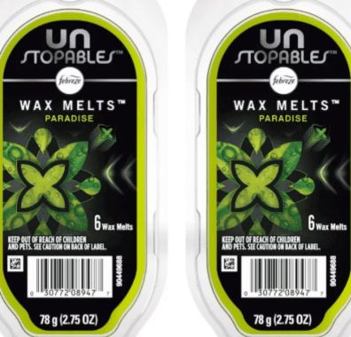 Un Stoppables Wax Melts Paradise 6 wax melts Febreze