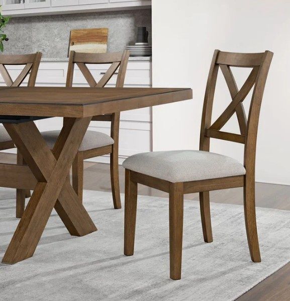 Lathan 48” Round Dining Table and 4 Chairs