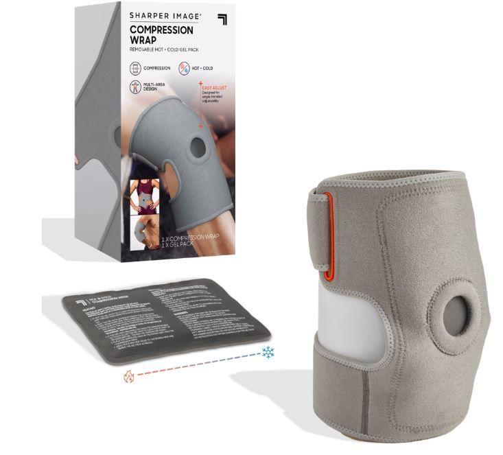 Sharper Image® Compression Wrap With Removable Hot and Cold Gel Pack