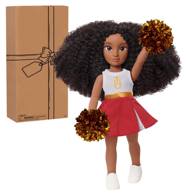 HBCU Cheer Captain Doll - Tuskegee (Tuskegee University)