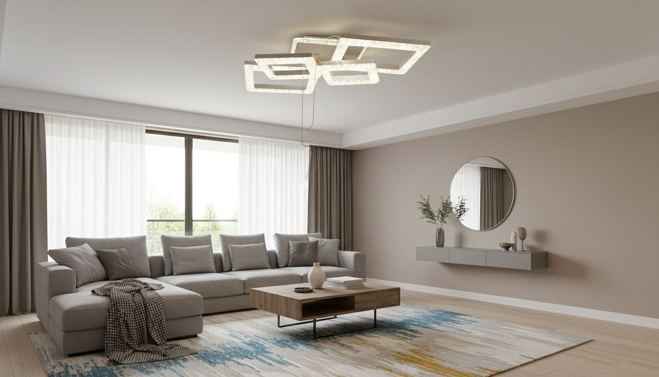 Aurum Grid Flush Mount