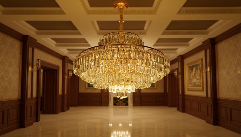 Imperial Tiered Crystal Chandelier