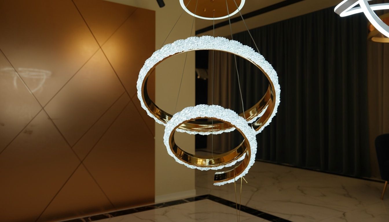 Helia Spiral Chandelier