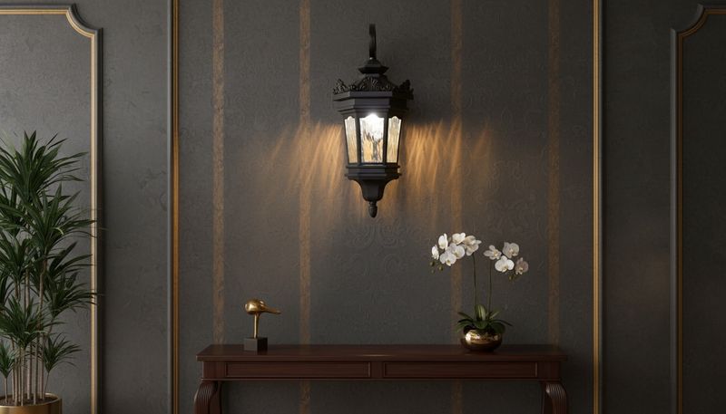 Imperial Crest Outdoor Wall Lantern