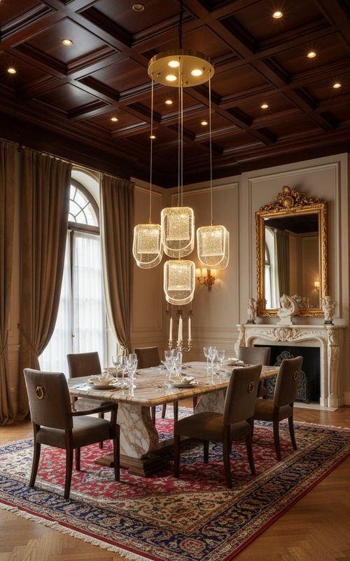 PRISM FLOAT — Faceted Crystal Cube Chandelier