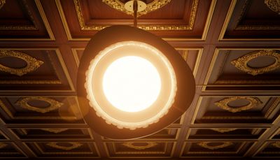 Aurelia Bloom: Asymmetric Crystal Flush Mount