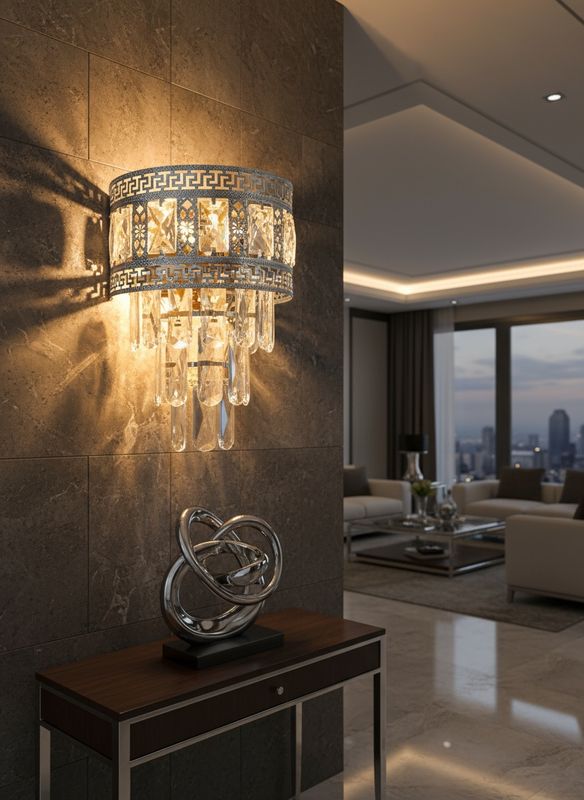 Lucent Tier Wall Sconce