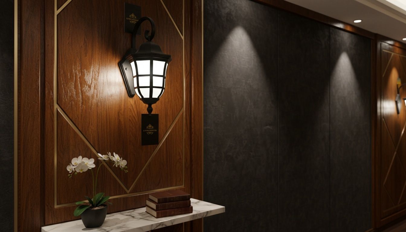 Classic Iron Scroll Wall Lantern