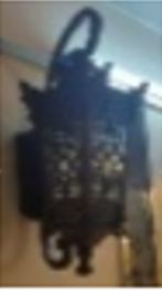 Granada Bloom Ornate Filigree Wall Lantern