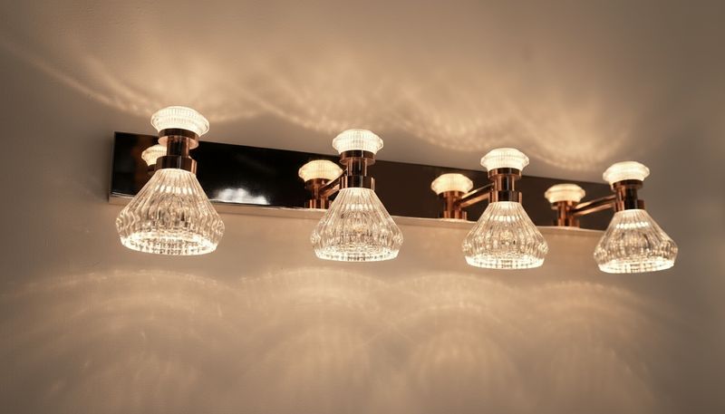 Crystal Glow Vanity Light Bar – Modern Luxe Series