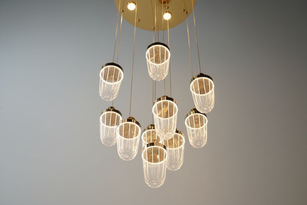 Celeste Cascade  / Pendant Chandelier