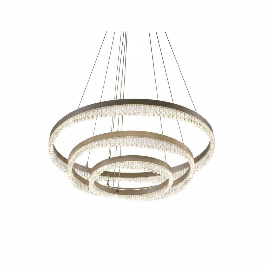 Vortex Halo / Spiral LED Chandelier
