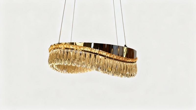 Elegant Round Crystal Chandelier