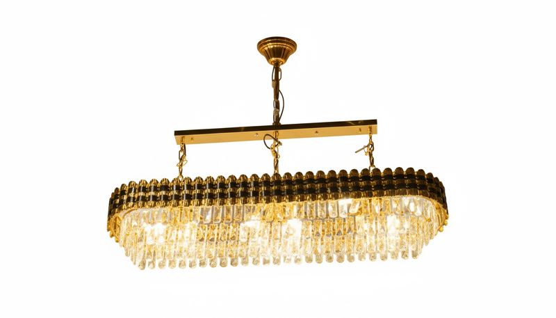 Elysia Grand Ballroom Linear Chandelier - Small