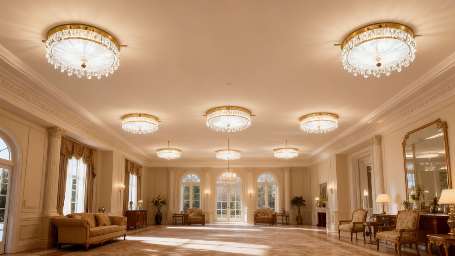 Solara Crown Flush Mount