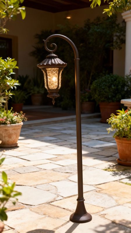 Vintage Garden Post Lantern