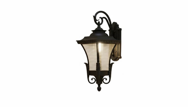 Timeless Elegance Wall Lantern –--Amber Glow Edition