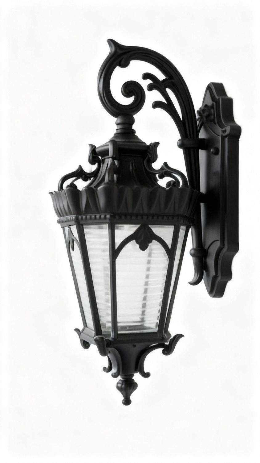 Victorian Scrollwork Wall Lantern