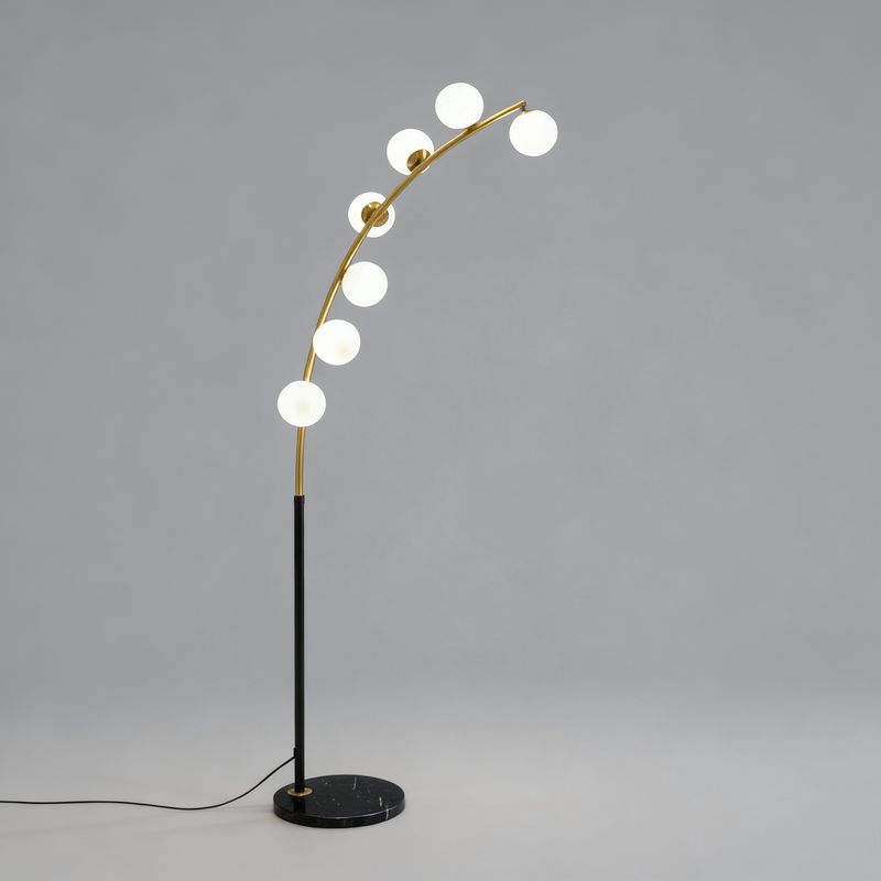 Celeste Arc Floor Lamp Modern Motion. Timeless Glow.