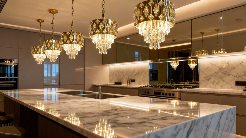 Imperial Halo: Crystal Crown Chandelier