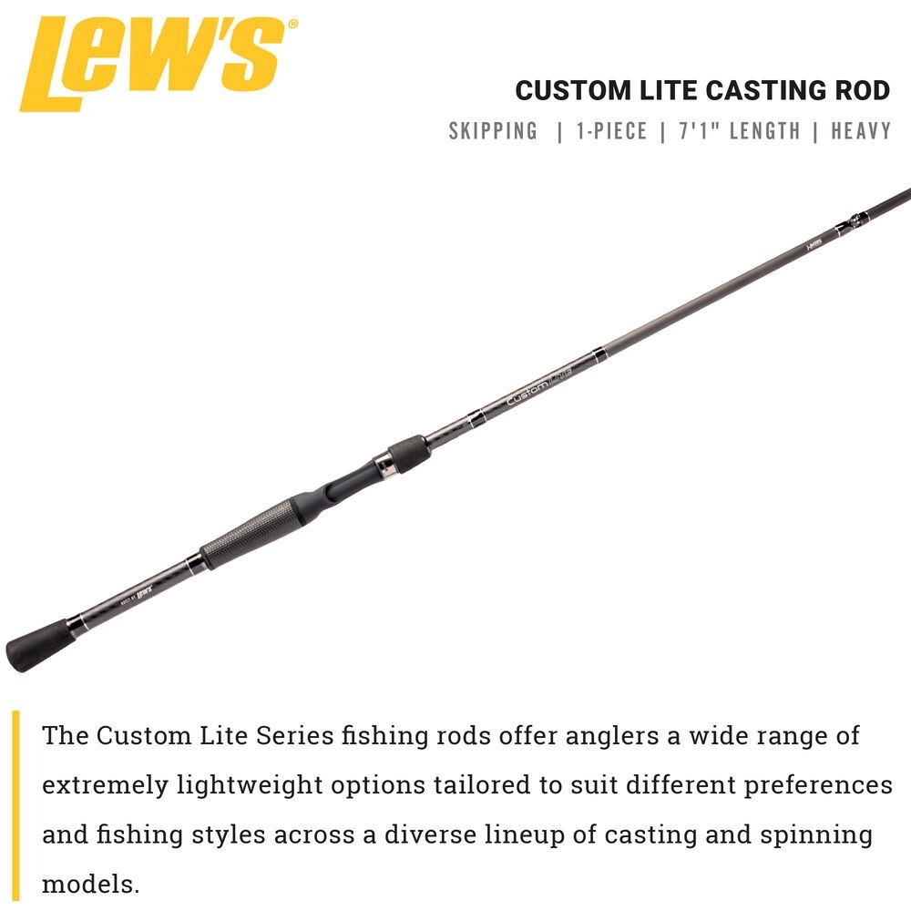 Custom Lite 7'1" Heavy Fast Casting Rod - Skipping