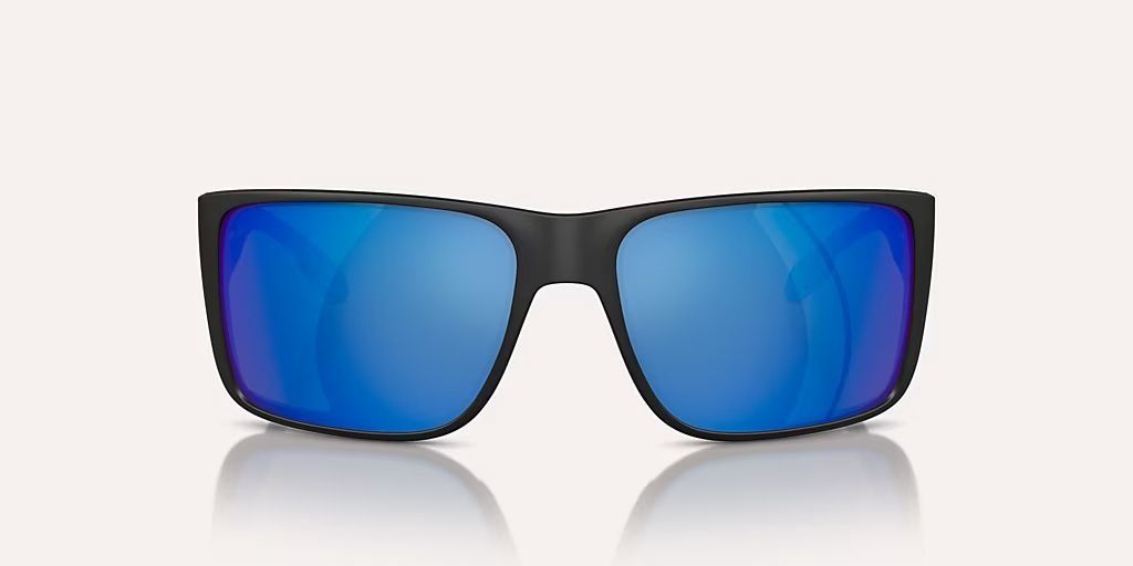 Native Badlands Unisex Black Frame Blue Lens Polarized Sunglasses