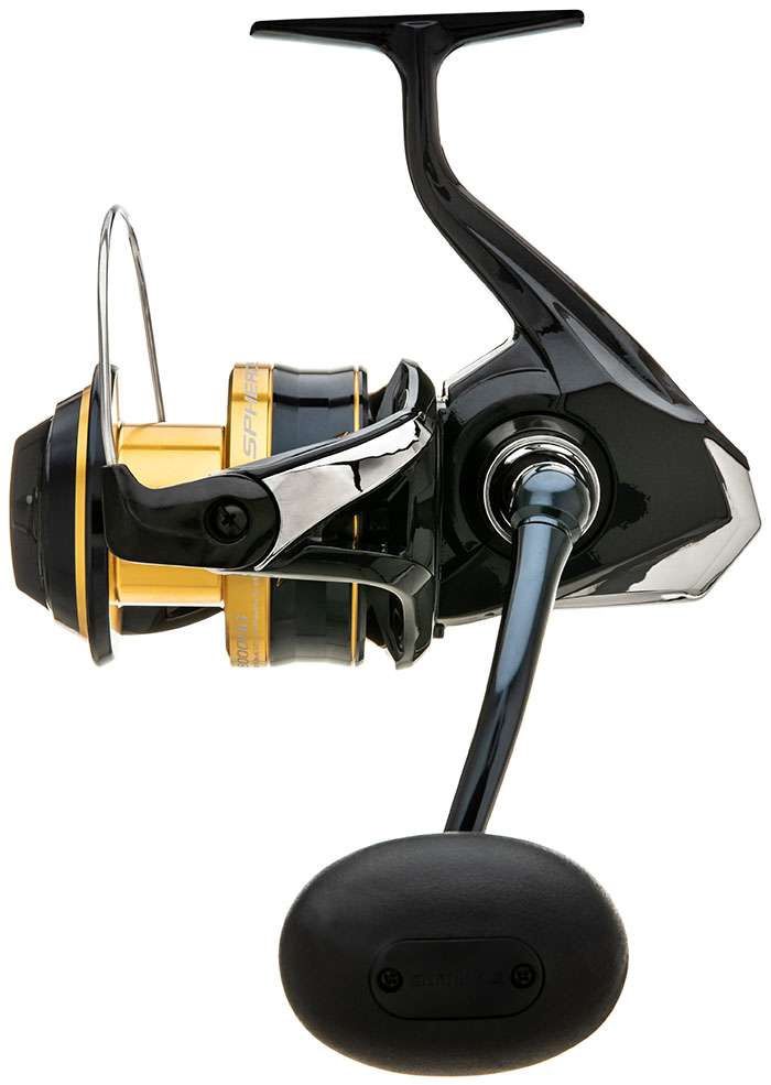 Shimano Spheros SW a Saltwater Spinning Reel - Black/Gold 8000