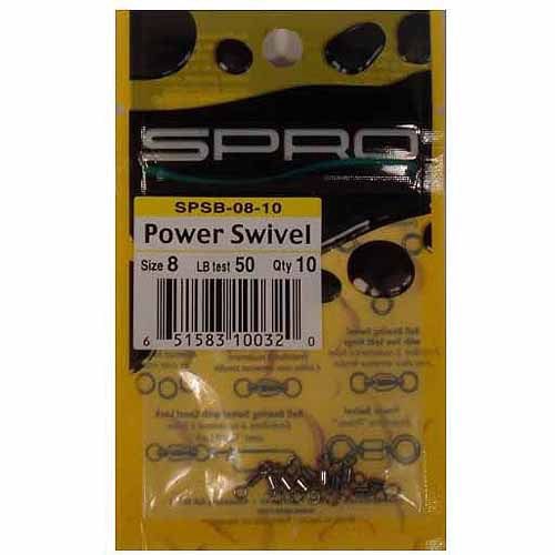 Spro Power Swivel - Gunmetal Black 8