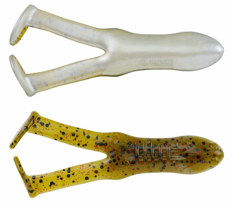 Berkley PowerBait Beat&#39;n Paddle Frog 3.9 Inch 5 Pack