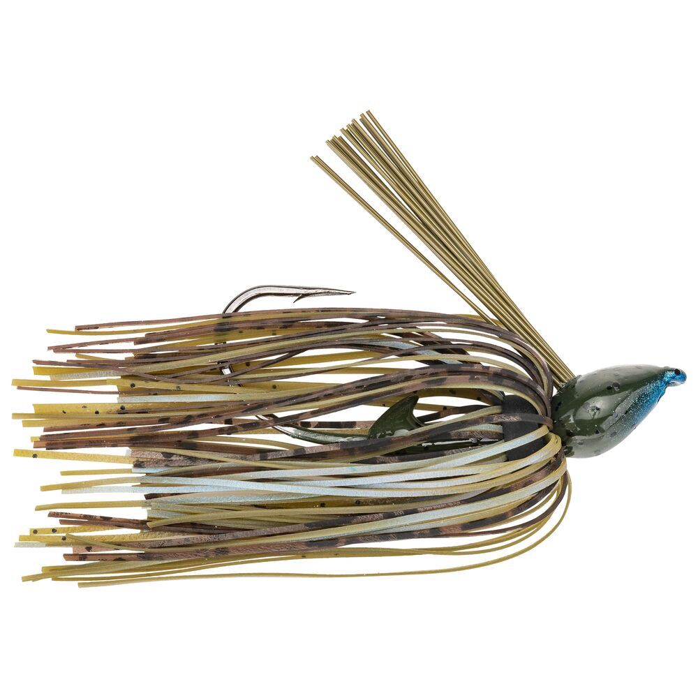 Denny Brauer Baby Structure, Color: Blue Craw, Weight: 1/4 oz