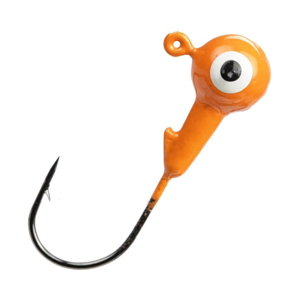 Mr. Crappie® Jig Heads, Color: Fluorescent Orange-1